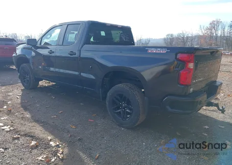2019 Chevrolet Silverado 1500 Custom Trail Boss из США, поврежденный, VIN 1GCRYCEF6KZ232289